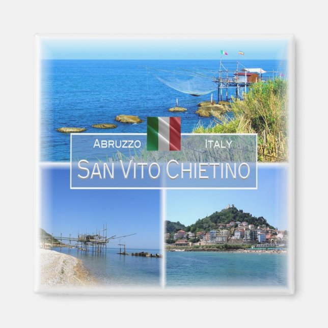 Íman ABR004 SAN VITO CHIETINO, Abruzzo, Fridge (Frente)