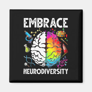 Íman Abraçar a Neurodiversidade Conscientização do Auti