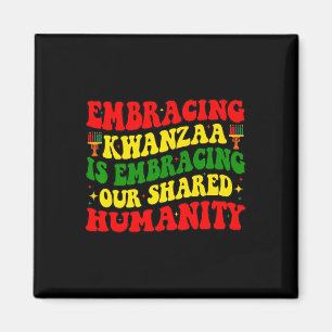 Íman Abraçar Kwanzaa É Nossa Humanidade Compartilhada Á