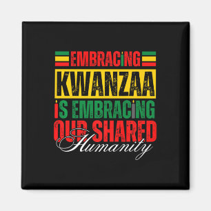 Íman Abraçar Kwanzaa É Nossa Humanidade Compartilhada Á
