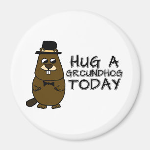 Íman Abraçar uma marmota hoje
