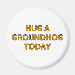 Íman Abrace um Groundhog hoje