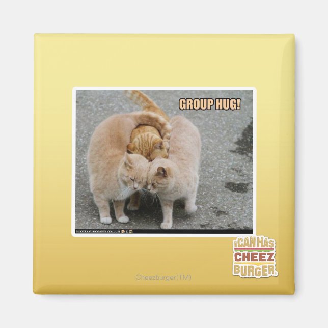 Íman abraço de grupo (Frente)