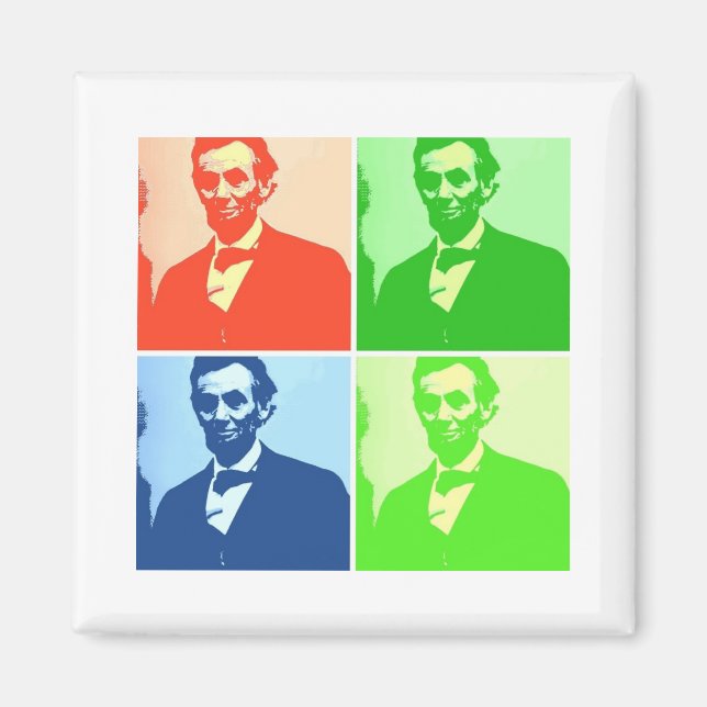 Íman Abraham Lincoln (Frente)