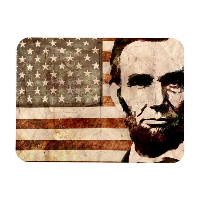 Íman Abraham Lincoln (Horizontal)