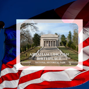 Íman Abraham Lincoln Birthplace Memorial Magnet