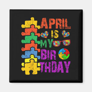 Íman Abril É Meu Aniversário Sim O Mês Todo Autismo Aw