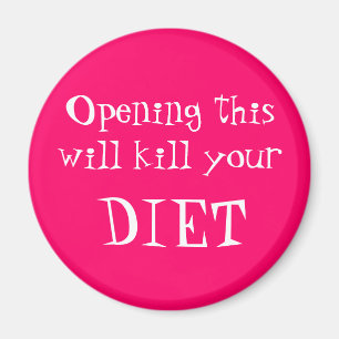 Íman Abrir isto matará a sua, DIETA