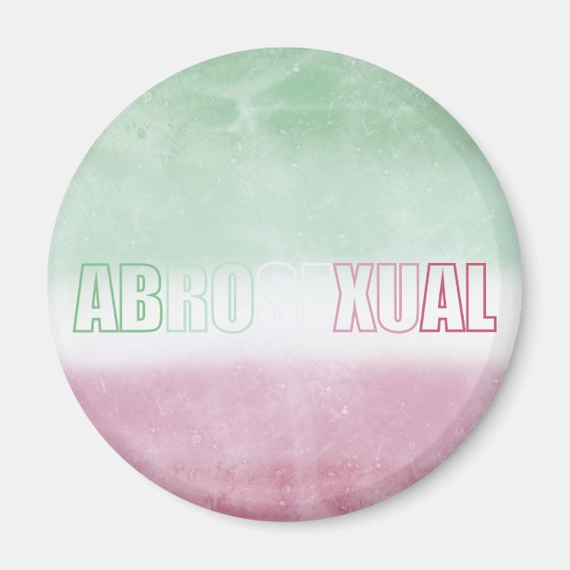 Íman Abrosexual pride flag magnet (Frente)