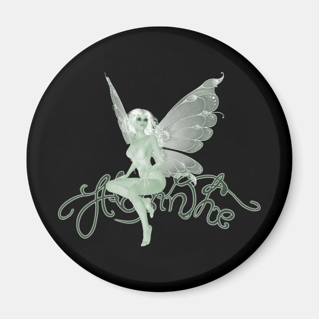 Íman Absinthe Art Signature Green Fairy - Absinthe (Frente)