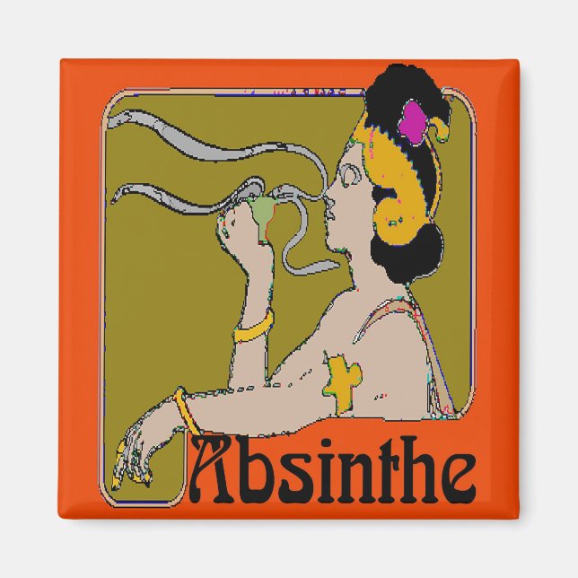 Íman Absinthe Woman (Frente)