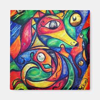 Íman Abstração do cavalo marinho