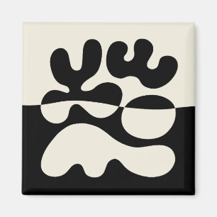 Íman Abstração Orgânica Moderna do meio século