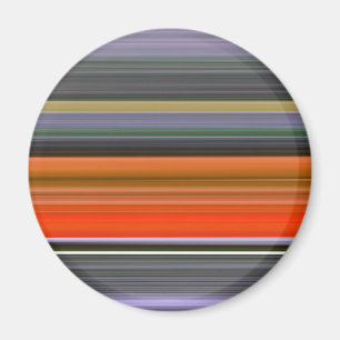 Íman Abstract #1: Orange and grey