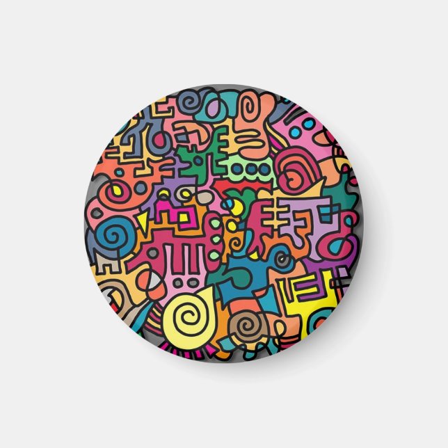 Íman abstract Magnet (Frente)