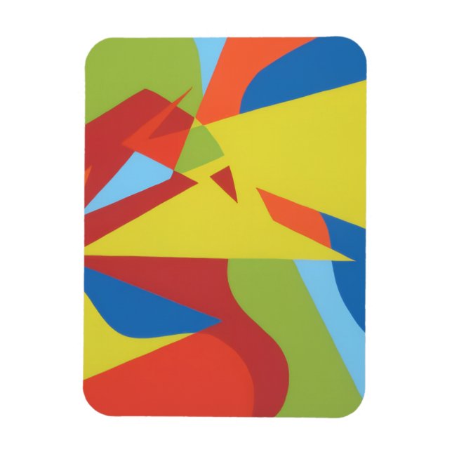 Íman Abstract Toucan Beak Magnet (Vertical)