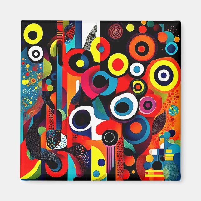 Íman Abstracta Psychedelica 4 (Frente)