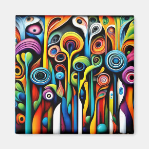 Íman Abstractos Foliagi 1