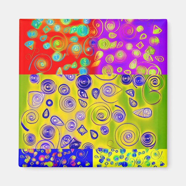 Íman Abstrato (Frente)