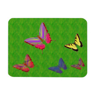 Íman Abstrato Butterflies Premium Magnet