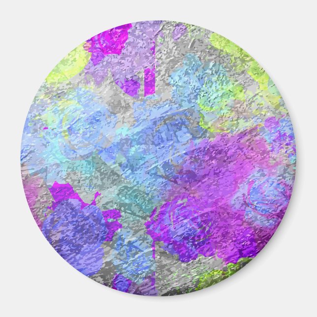 Íman Abstrato Cores 2 (Frente)