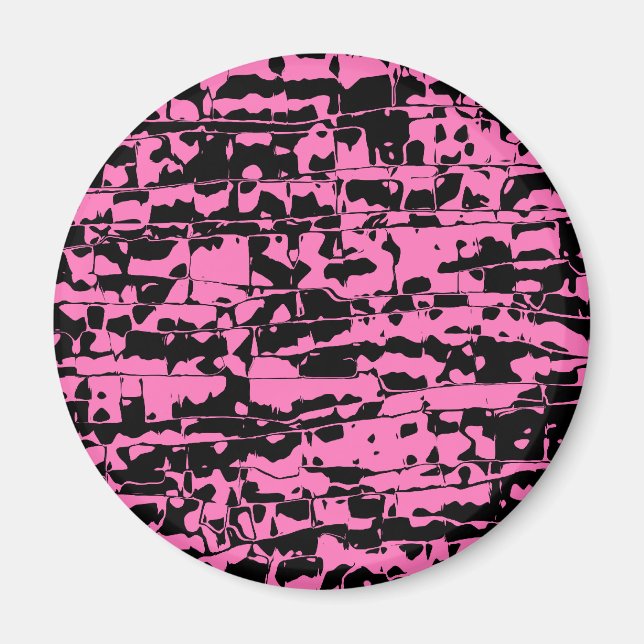 Íman Abstrato Crackle (Frente)