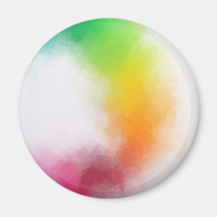 Íman Abstrato de arte elegante e colorida moderna