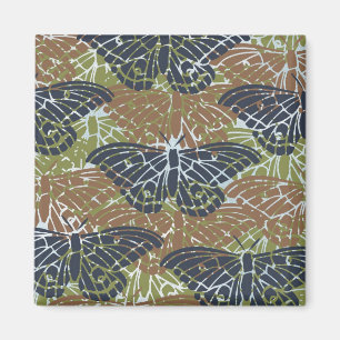 Íman Abstrato de borboletas