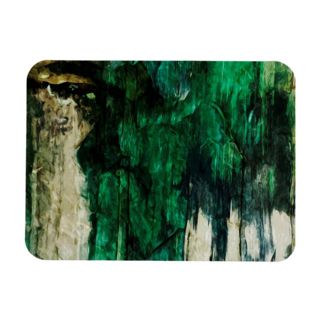 Íman Abstrato de Lakeshore Nacional das Rochas Picadas (Horizontal)