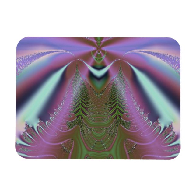 Íman Abstrato de Lançamento de Shuttle de Espaço (Horizontal)