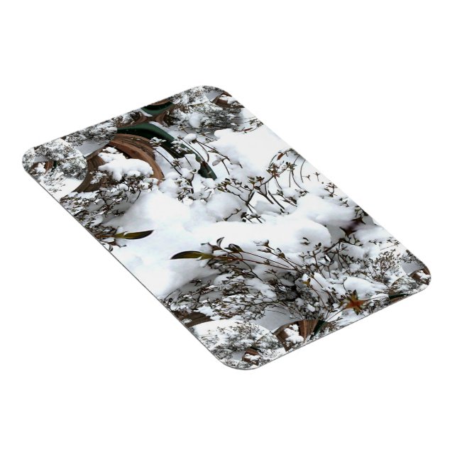 Íman Abstrato de Neve (Lado Direito)
