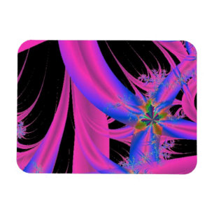 Íman Abstrato de polvo rosa