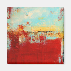 Íman Abstrato de Red Alaskan