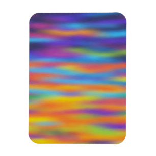 Íman Abstrato Desert Sunset Sky Trabalho de arte