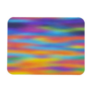 Íman Abstrato Desert Sunset Sky Trabalho de arte