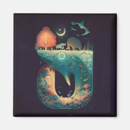 Íman Abstrato Fantasias Mundo de Objetos Impossíveis