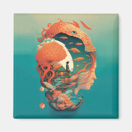 Íman Abstrato Fantasias Mundo de Objetos Impossíveis