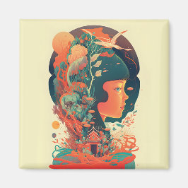 Íman Abstrato Fantasias Mundo de Objetos Impossíveis