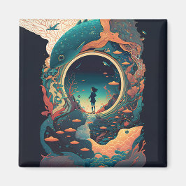 Íman Abstrato Fantasias Mundo de Objetos Impossíveis