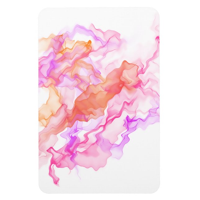 Íman Abstrato Fractal Smoke (Vertical)