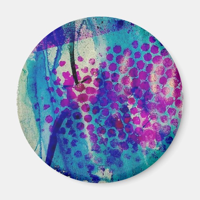 Íman Abstrato Inky (Frente)