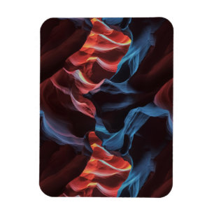 Íman Abstrato inspirado no Antelope Canyon
