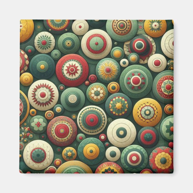 Íman Abstrato Magnet (Frente)