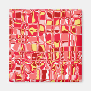 Íman Abstrato Mosaico