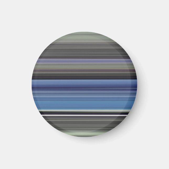 Íman Abstrato nº 1: Azul e cinza (Frente)