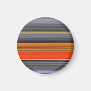 Íman Abstrato nº 1: Laranja e cinza