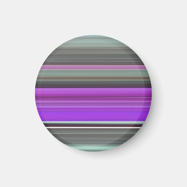Íman Abstrato nº 1: Roxo e cinza (Frente)