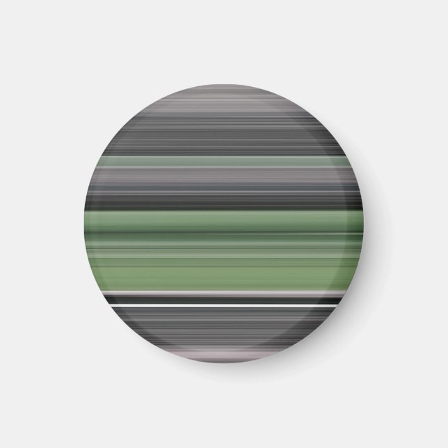 Íman Abstrato nº 1: Verde-oliva e cinza (Frente)