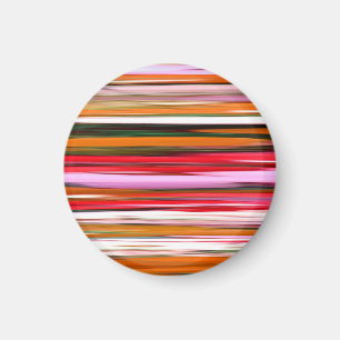 Íman Abstrato nº 2: Blur laranja