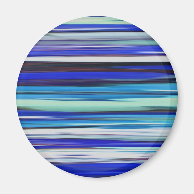 Íman Abstrato nº 2: borrão azul (Frente)